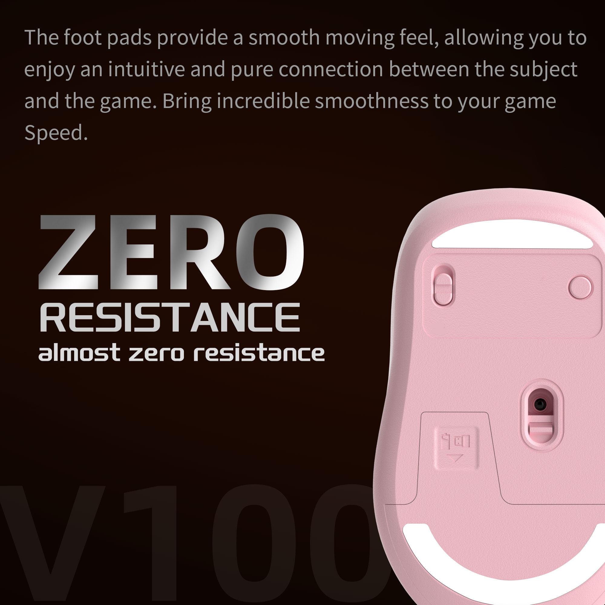 MageGee Wireless Mouse 2.4Ghz  - огляд і ціна Pc Gaming Pink