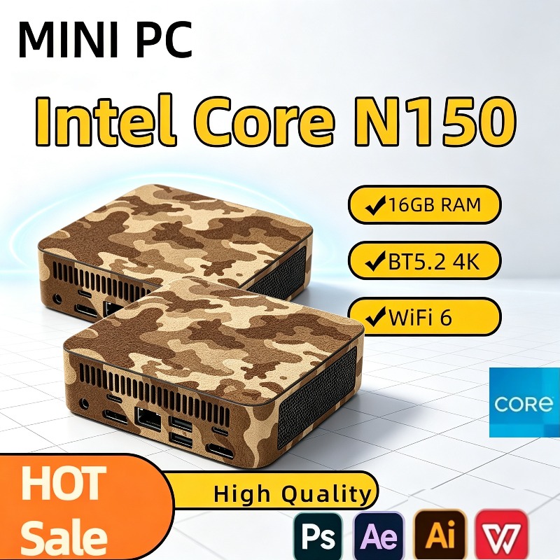 Compact Mini Pc Intel N150 Min - огляд і ціна Pc Gaming Intel
