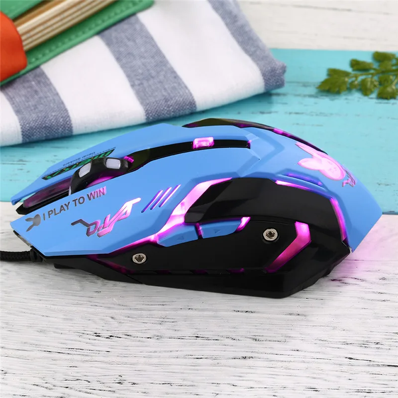 OW 6 Buttons Breathing LED Bac - огляд і ціна Pc Gaming Pink